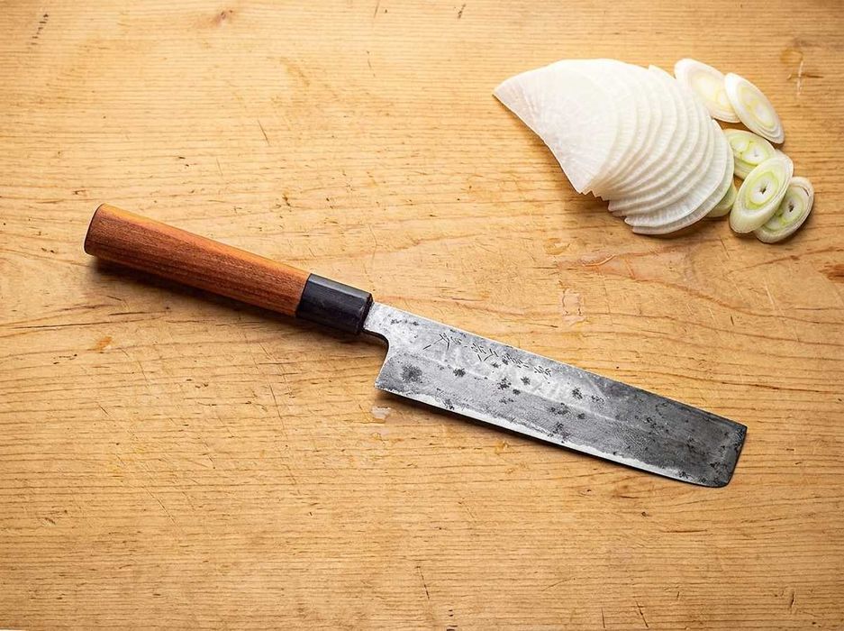 Japoński Nóż Usuba Noritsugu 170mm Stal Węglowa Vintage