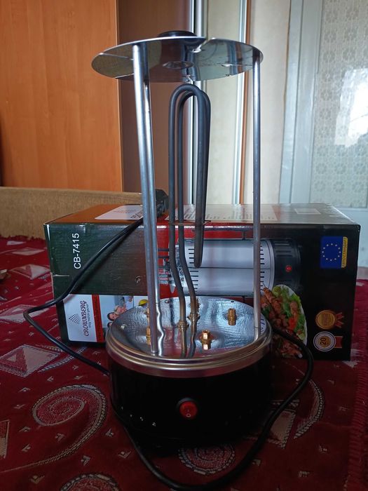 Шашличниця електрична Crownberg CB-7415