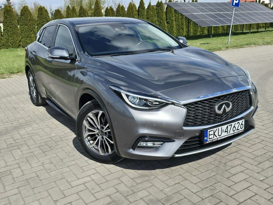 Infiniti Q30 1,5D. Serwis.Kam.Cof.Kam360Stopni.Skóry.Ledy.Hands-Free.OKAZJA