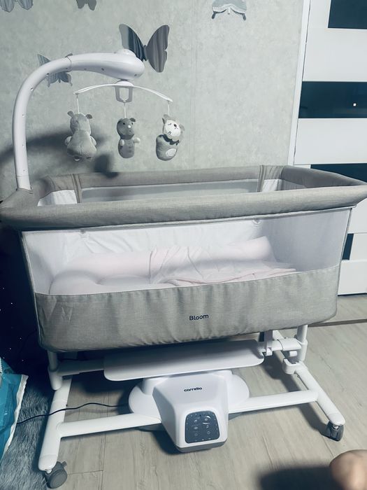 Ліжечко-люлька Carrello Bloom CRL-10304, Anchor Grey