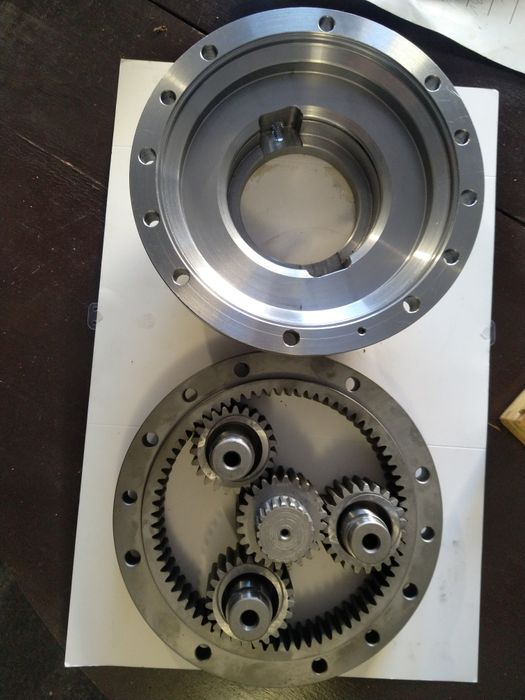 Paszowóz RMH koła zębate, Przekładnia planetarna Duttori