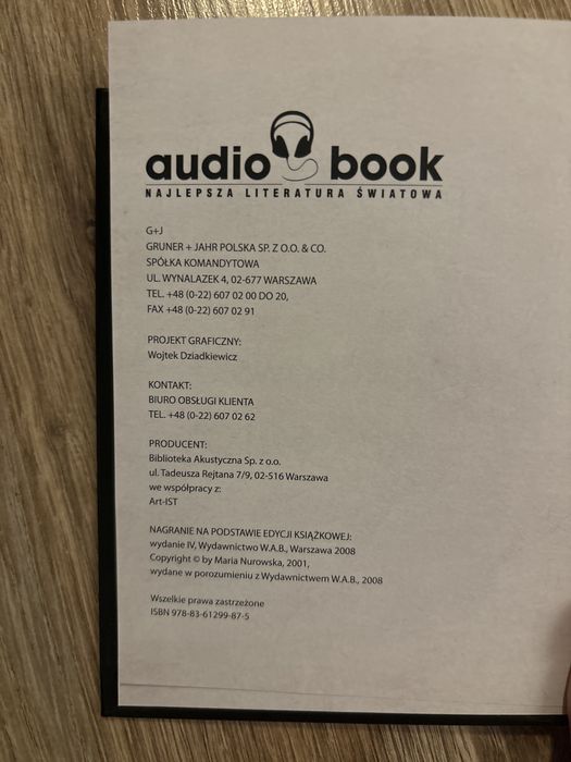 Audiobook MIŁOŚNICA Maria Nurowska