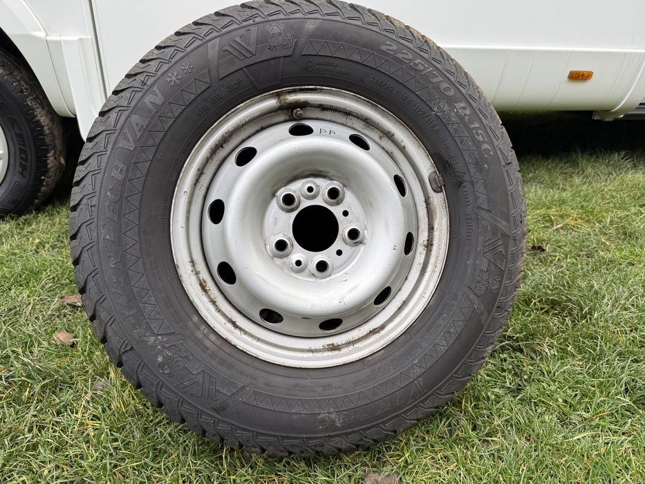 Koła zimowe Fiat citroen 5x118   kamper 225/70/15C