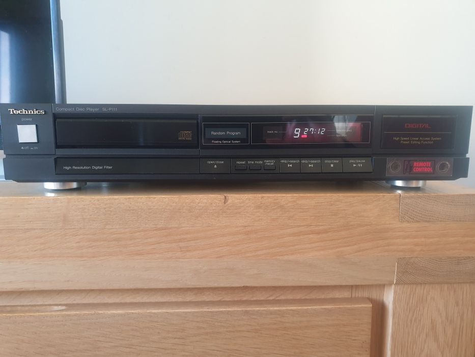 Odtwarzacz cd technics sl p 111 sterowany pilotem rzadka wersja