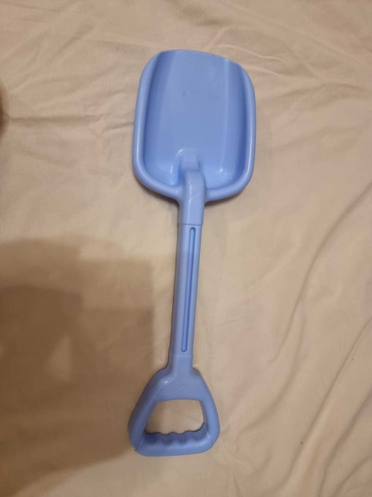 Сувенір подарунок лопата для грошей блакитна