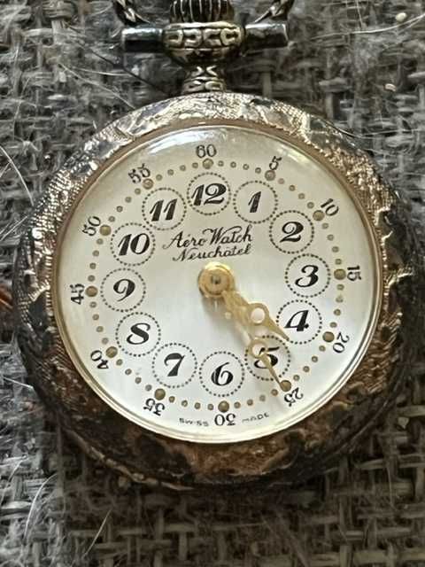 Aero Watch Neuchatel - Relogio de bolso corda manual