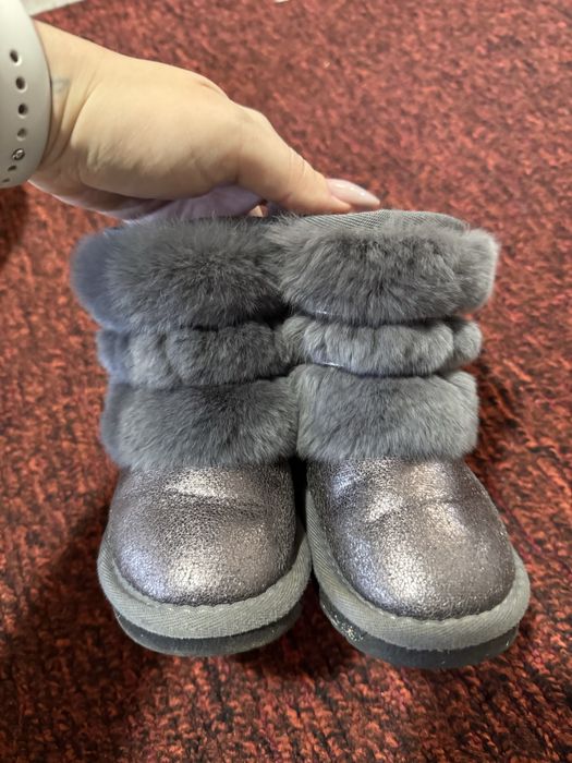 Чобітки дитячі зимові угги 26 р