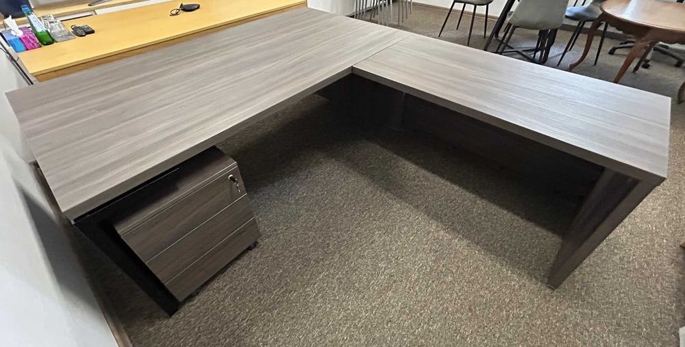 Biurko + przystawka + kontenerek (DB Meble)