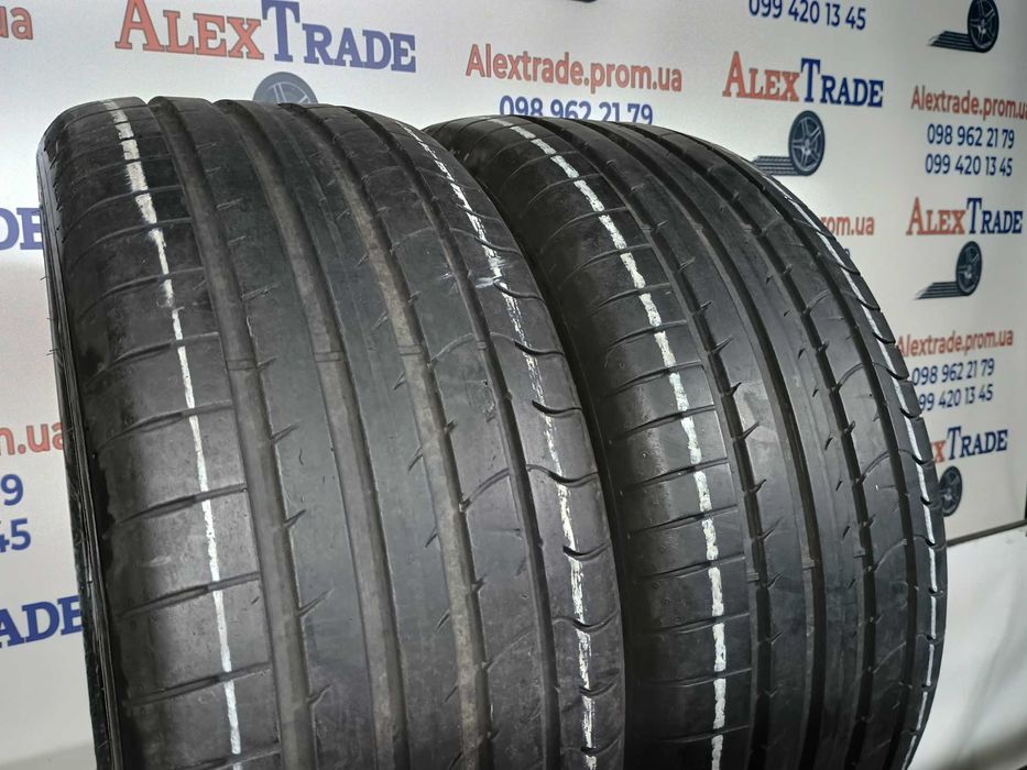 2шт 235/45 R17 Sava Intensa UHP 2 літні шини вживані, протектор 6мм