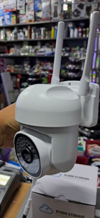 Kamera zewnętrzna obrotowa detekcja ruchu zapis obrazu odczyt śledzeni