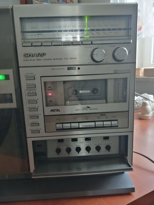 Sharp VZ 3000 gramofon pionowy mini-wieża High-End