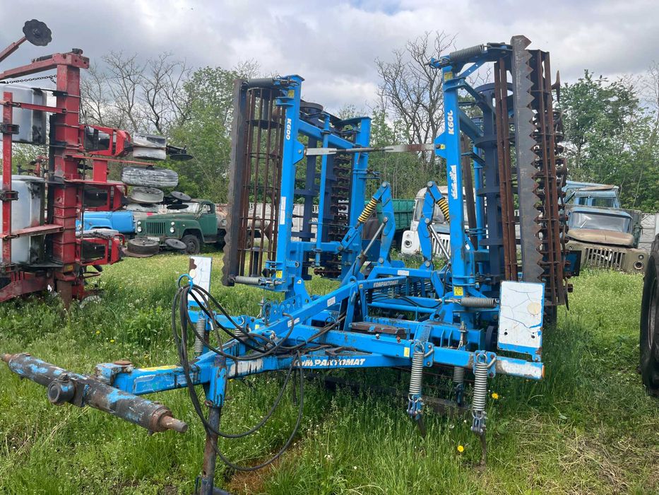 Передпосівний напівнавісний компактомат Farmet Kompaktomat K 600 PS. 2006р