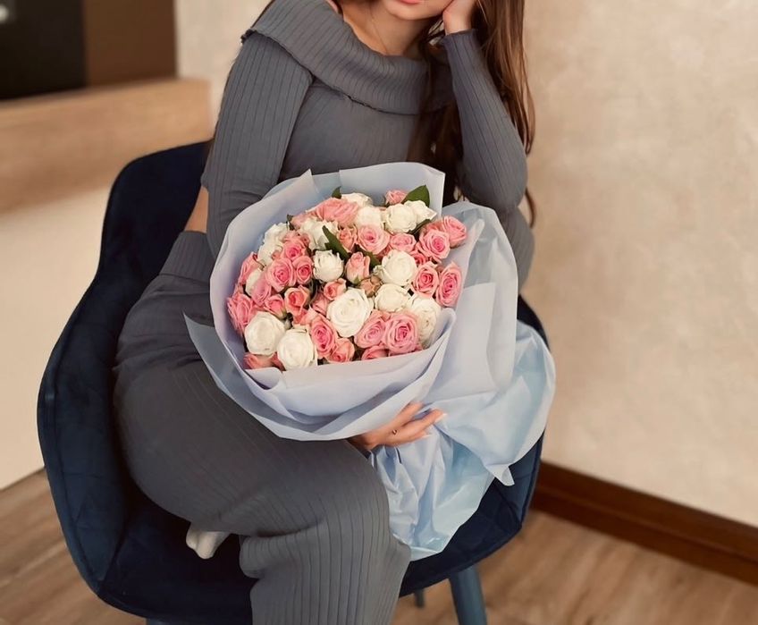 Костюм в рубчик темно синього кольору, новий