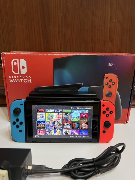 Ігрова приставка Nintendo Switch V2 512gb kefir