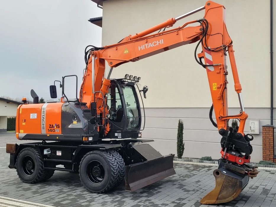 Hitachi ZX 140W / ROTOTILT ze szczypcami /
