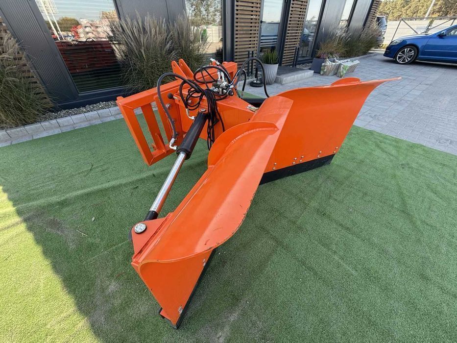 Nowy Pług Do Śniegu Składany Strzałka 2,1m - 2,6m Różne Mocowania