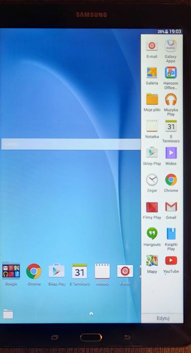 Tablet Samsung Galaxy Tab E 9.6 SM-T560 +8 Gb SD|