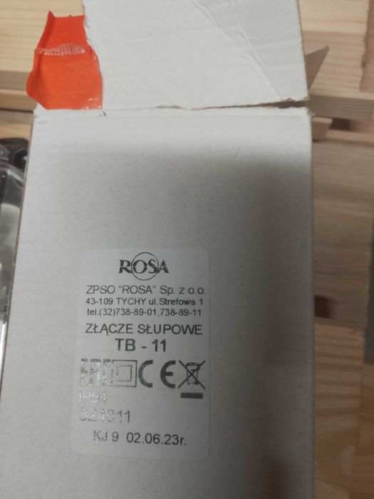 złącze słupa oświetleniowego