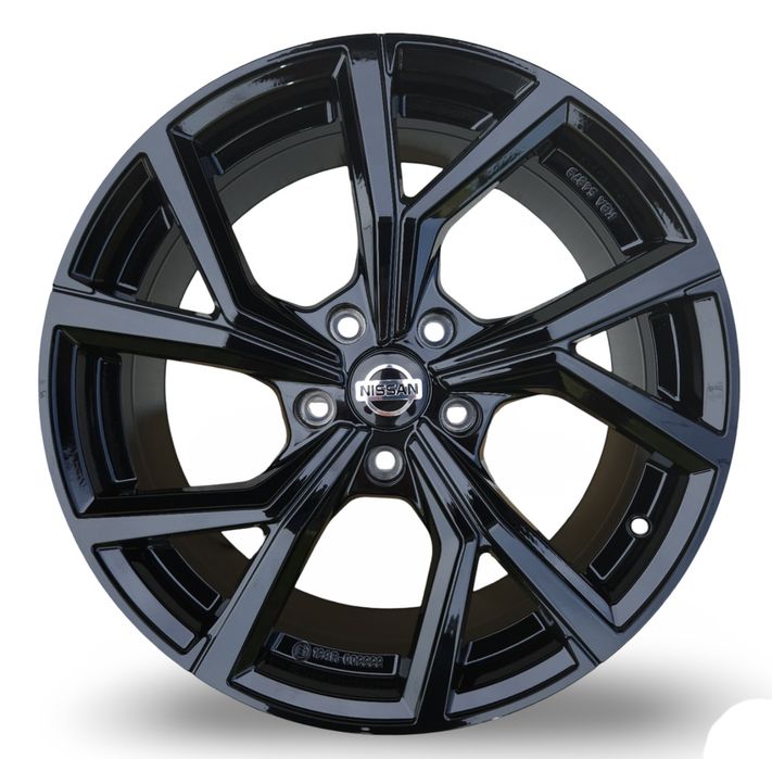 Nissan Qashqai III 18 " Nowe 5x114,3 ET45 Felgi Czarne Alufelgi J12