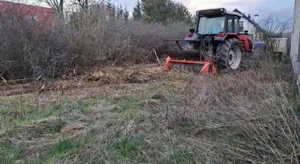 Mulczer czyszczenie działek