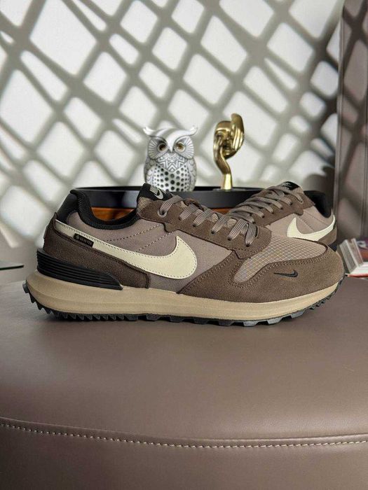 !ТЕРМО! Nike Phoenix Waffle GTX Brown Beige Black 41 42 43 44 45 46 найк гтх