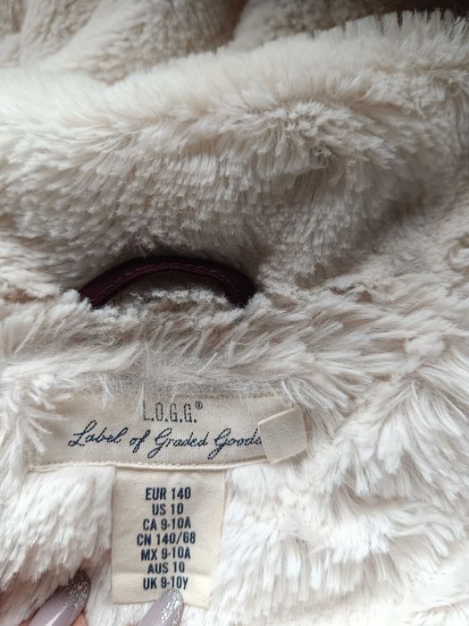 Kurtka parka zimowa H&M 140 ciepła