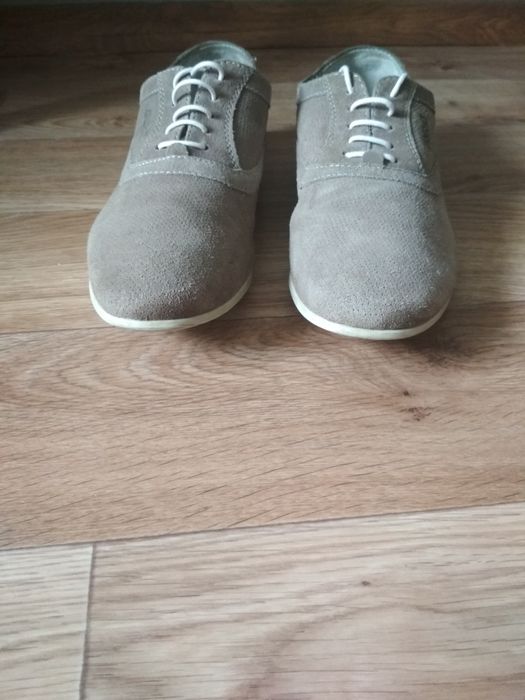 Туфли замшевые мужские.