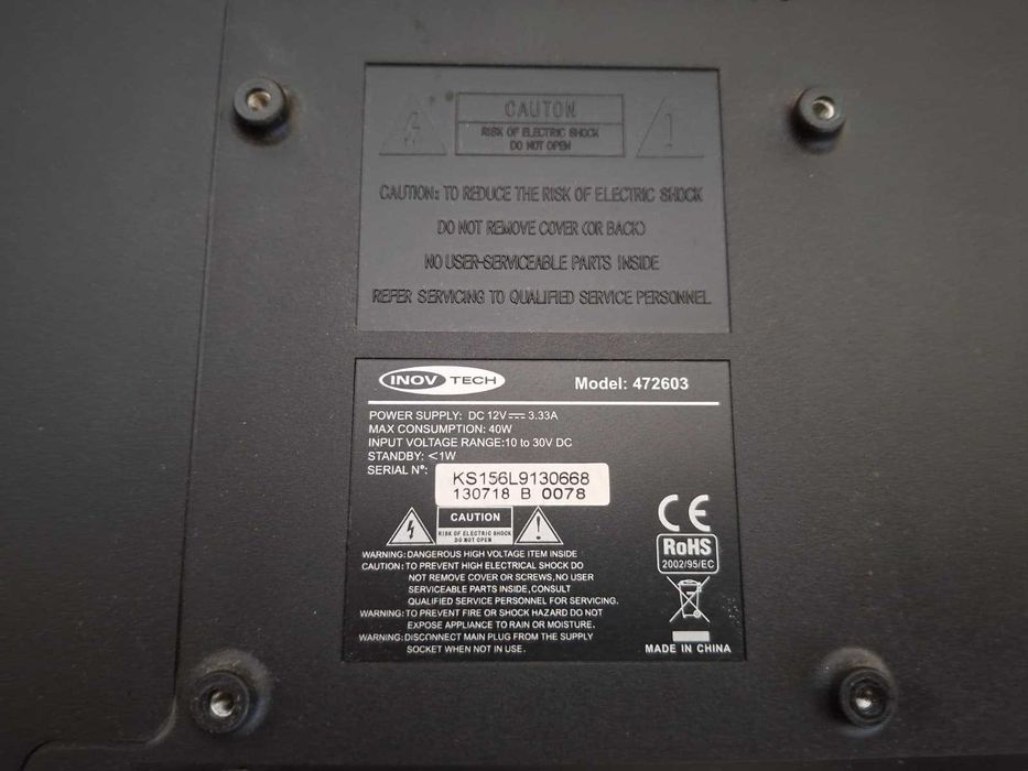 TV LED InovTech Autocaravana 15,6" 12V