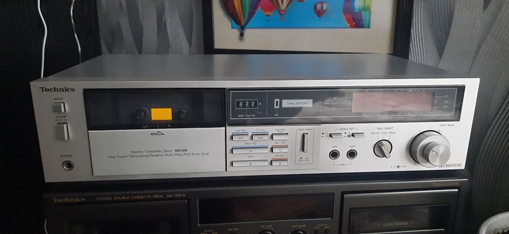 Technics M226, кассетная дека 1982гг. +акт.кол. Sven BF31+видео работы