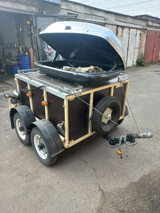 Прицеп для смарта квадроциклы мотоциклы мотоблок длина 1,10 м Ширина 1