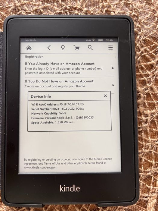 Kindle Paperwhite 1
