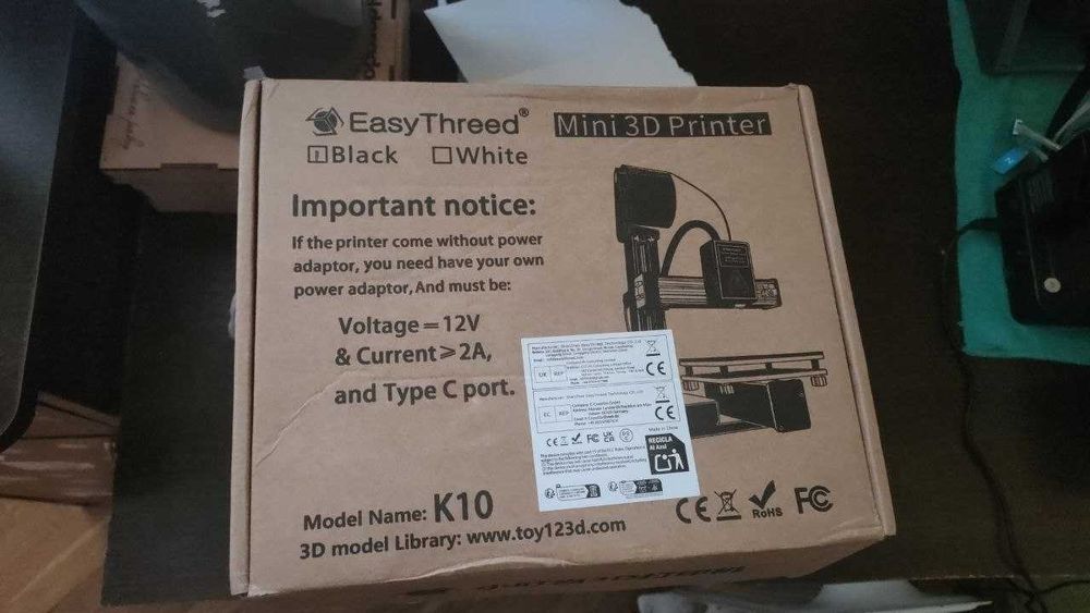 3d принтер EasyThreed K10