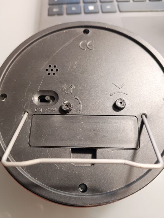 Relógio despertador NOVO!!	MARCA: Hôma