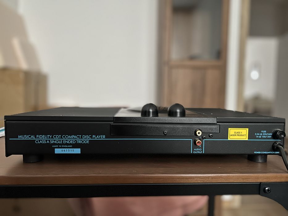 Musical Fidelity CDT CD-Player, ламповий cd програвач