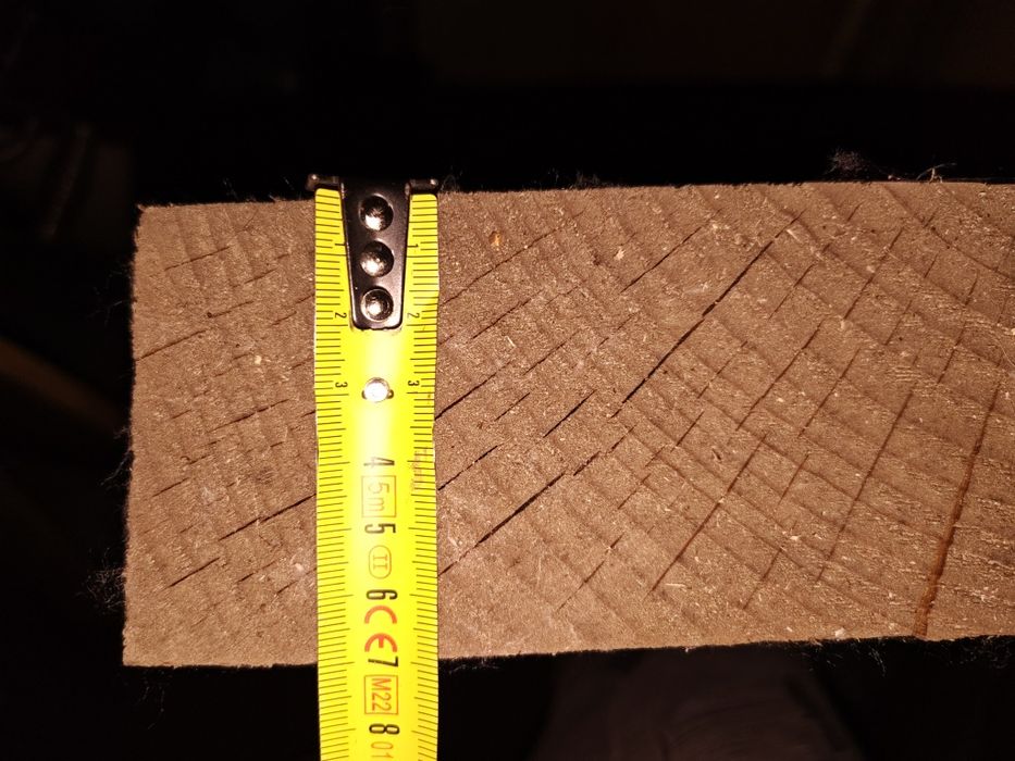 Stół industrialny DIY gruby blat 7 cm