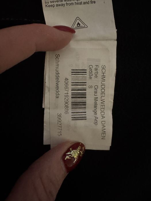 Kurtka przejściowa Schmuddelwedda szary melanż r. S, nowa