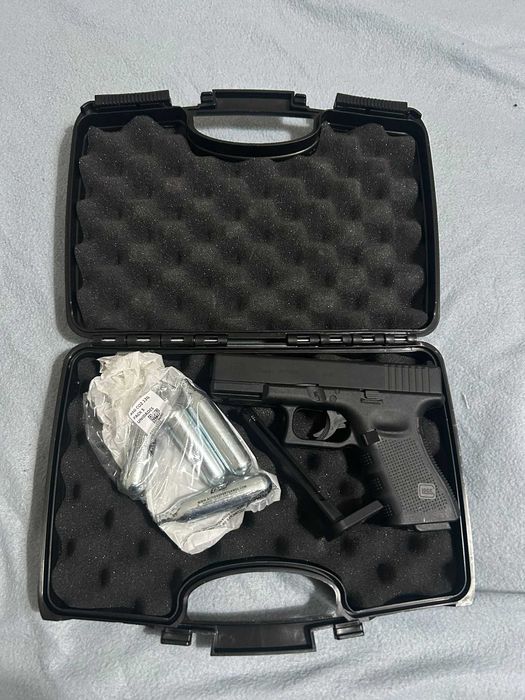 Pistola Glock 19 Gen4 MOS Pressão de Ar CO2 NOVA