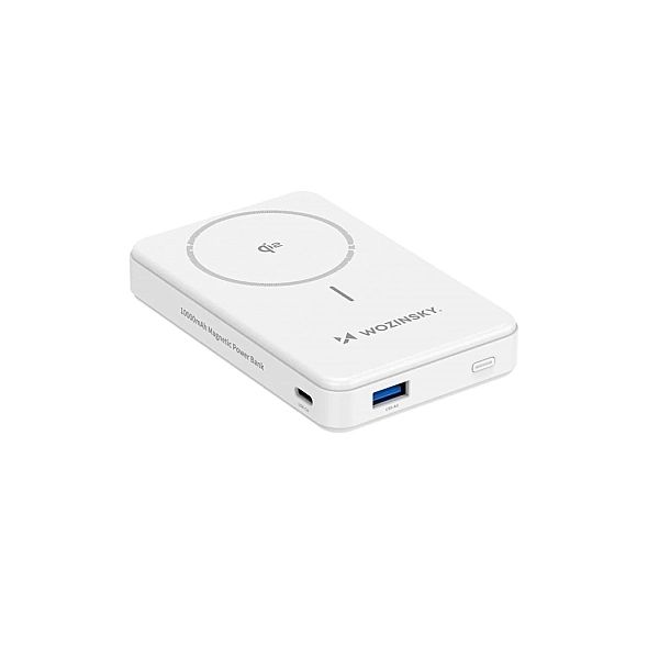 Powerbank Wozinsky WLWP-10KA0Y3WS 22,5W PD Qi2/10000 mAh, z podstawką,
