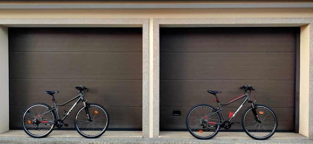 2 Bicicletas B’TWIN Riverside 500 – Roda 28” – Como novas