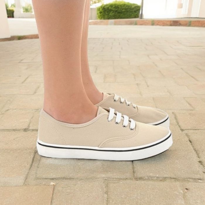 Ostatnie 30 i 33! WYPRZEDAŻ! Beżowe Dziecięce Trampki