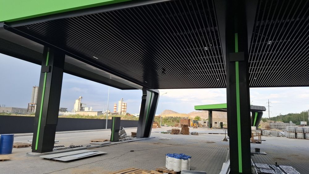 Підвісні стелі Грильято, армстронг, рейка!