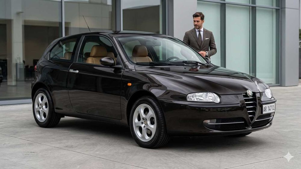 Alfa Romeo 147 – Apenas 90.000km – Estofos em Pele – Impecável