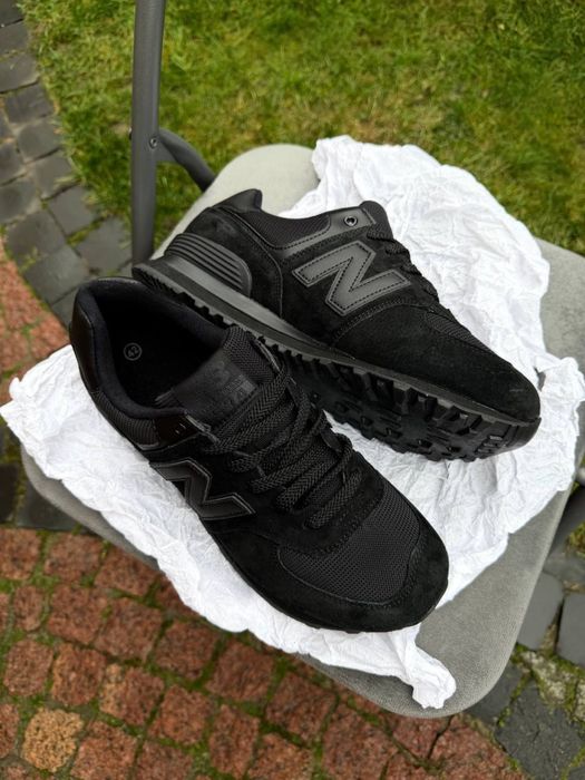 БЕЗ ПОСРЕДНИКА‼️Черные кроссовки Нью Беленс New Balance 574 ВЫГОДНО