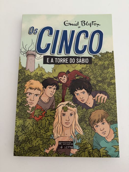 Livro Os Cinco - E a Torre do Sábio