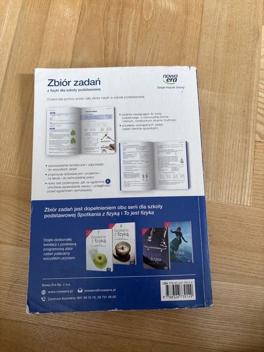 Zbiór zadań Fizyka klasa 8 nowa era