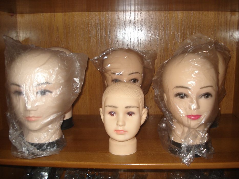 Cabeças de manequim (Novas)