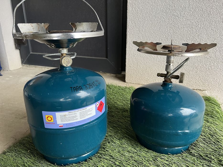 Польський газовий балон з горілкою горелка пальник