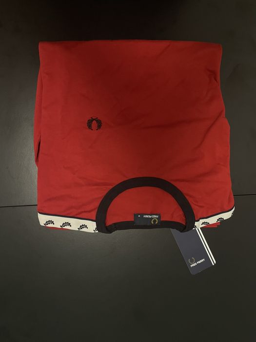Tshirt Fred Perry Vermelho Red