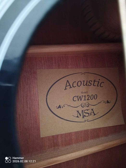 Gitara elektroakustyczna 12-strunowa CW1200 MSA