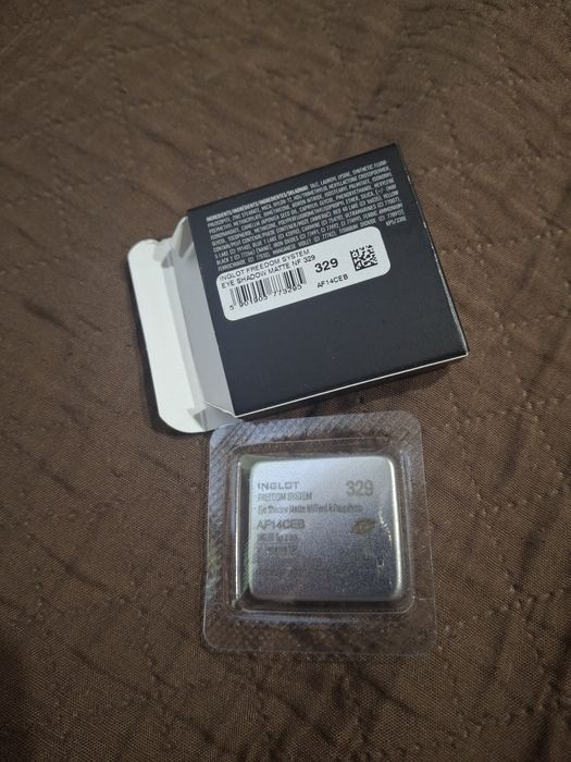 Inglot, nowy Cień do powiek freedom system matte nf 329